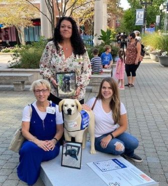 Hartford HealthCare therapy dog program.