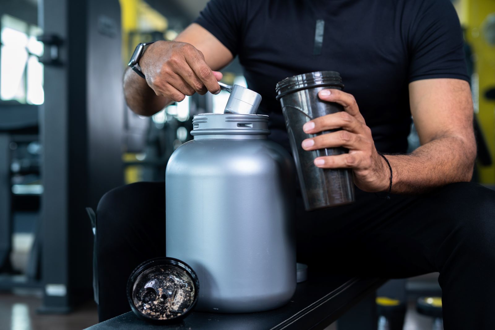 Most people who eat a healthy diet do not need to add protein powder or other high-protein products like bars into their schedule.