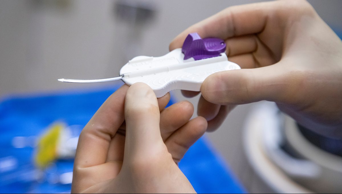 Ultrasound Guided Trigger Release Finger